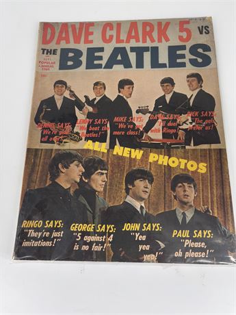 The Beatles vs The Dave Clark 5 Magazine