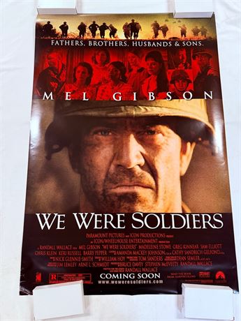 We Were Soldiers Original DS 27x40 Movie Poster - ROLLED