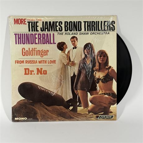 The Roland Shaw Orchestra "More Themes From The James Bond Thrillers" LP