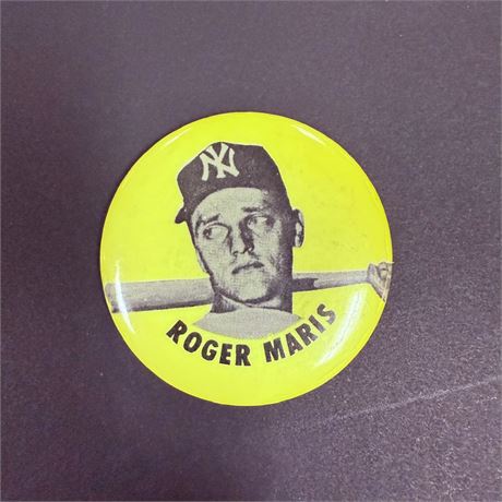 1960s Roger Maris Button