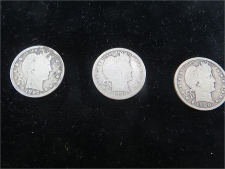 1897, 1899, & 1900 Barber Quarters