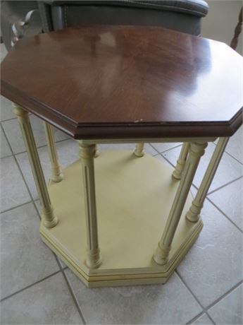 Octagon Spindle Side-Table
