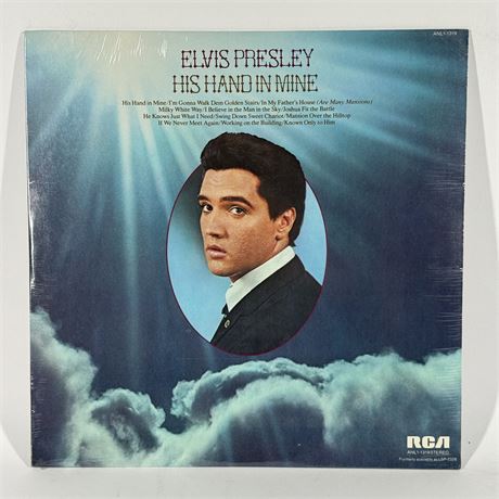 Sealed Elvis Presley "His Hand In Mine" LP