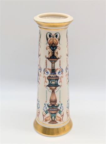Lenox USA Lido Bud Vase 24K Gold Trim Hand Decorated