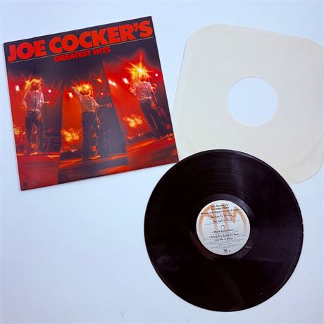Joe Cocker Greatest Hits Vinyl Record