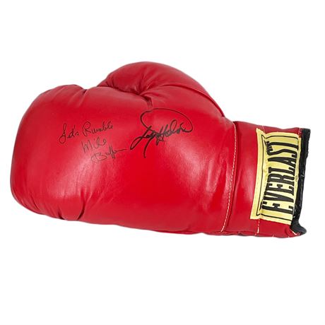 Signed Everlast Boxing Glove