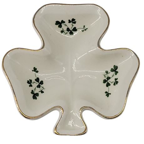 Carrigaline Pottery 3 Leaf Clover Ring Tray