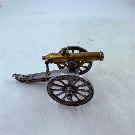 Vintage 6” Brass Cannon