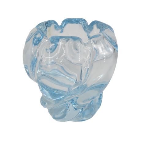 VTG Edvin Ohrstrom for Orrefors Light Blue Vase