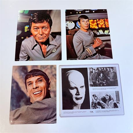 Vintage Star Trek 8x10 Photos