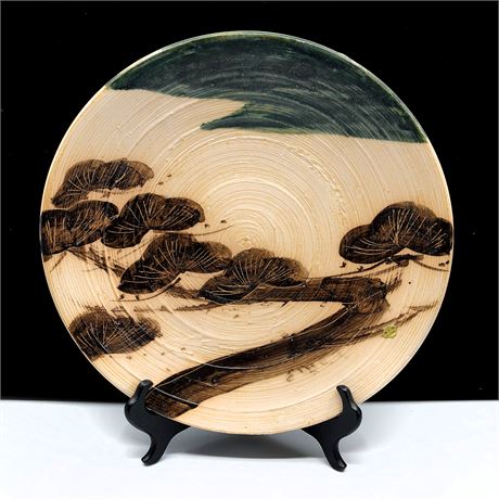 Vintage Japanese  Kiyomizu (Kyoto) by Fujihira Seibun Ceramic Plate