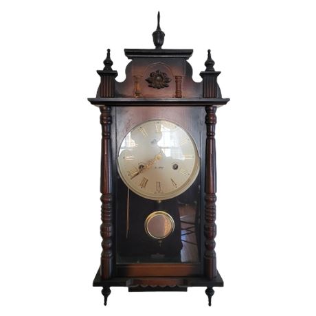 Linden 31-Day Wall Clock
