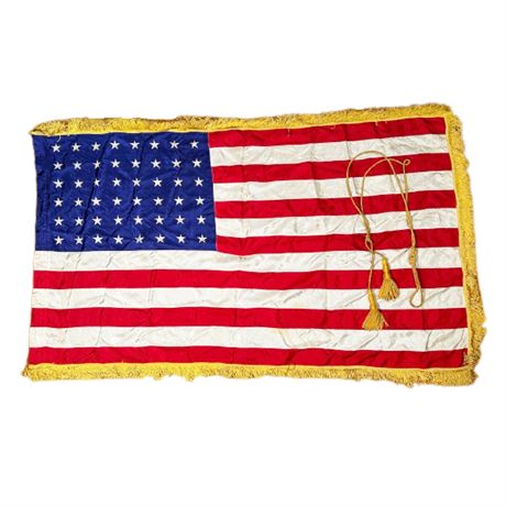 1940's Ceremonial 48 Star American Flag
