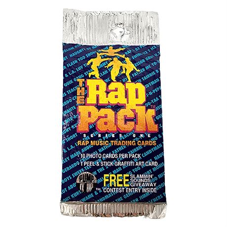 Unopened 1991 The Rap Pack, Series One Trading Cards
