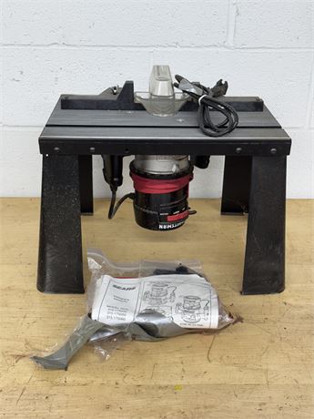 Craftsman Router & Router Table