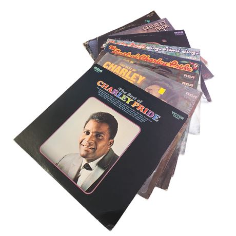Large Vintage Vinyl Classic Country Record Lot, 12"