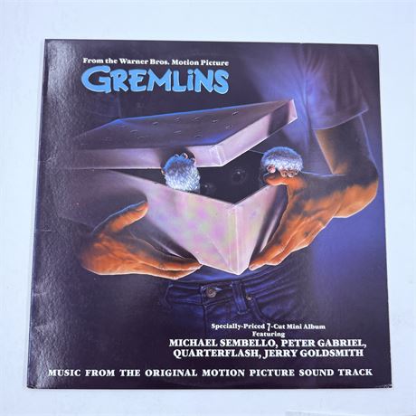 Gremlins Soundtrack Vinyl Record