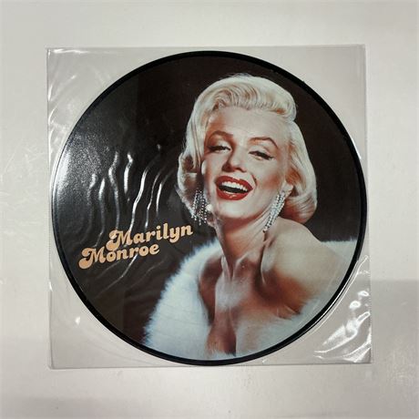 Marilyn Monroe Picture Disc Vinyl Record
