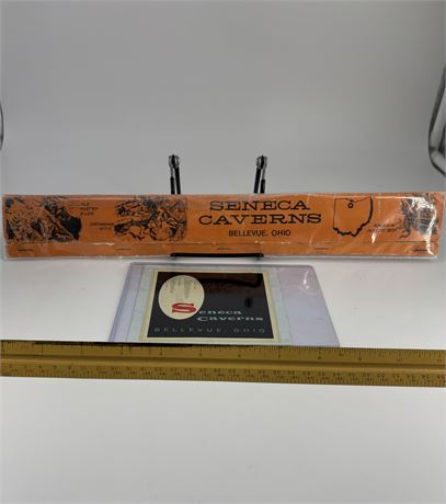 Seneca Caverns Matches & Decal