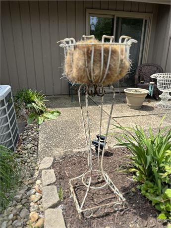 Tall Wire Planter