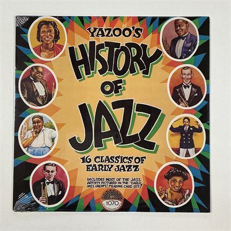 Yazoo’s History of Jazz Sealed Vinyl Record
