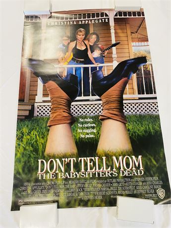 Don’t Tell Mom The Babysitter’s Dead Original DS 27x40 Movie Poster - ROLLED