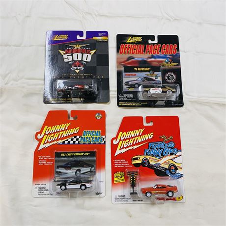 4 Johnny Lightning Pace Cars