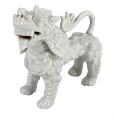 Japanese Porcelain Foo Dog Figurine
