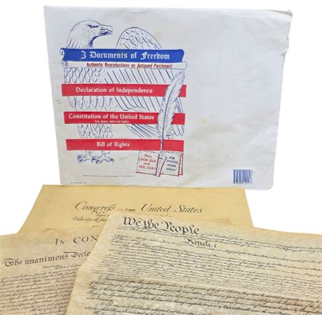 VTG 1956 Copy of The Declaration of Independence