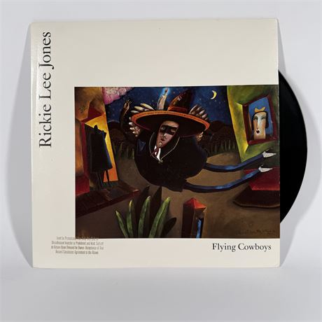 Rickie Lee Jones "Flying Cowboys" LP
