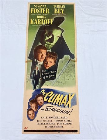 The Climax Original 14x36” Movie Poster