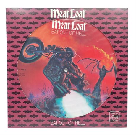 1977 Meatloaf, Picture Disk "Bat Out of Hell"