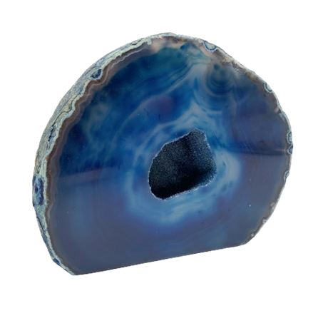Blue Agate Brazillian Geode