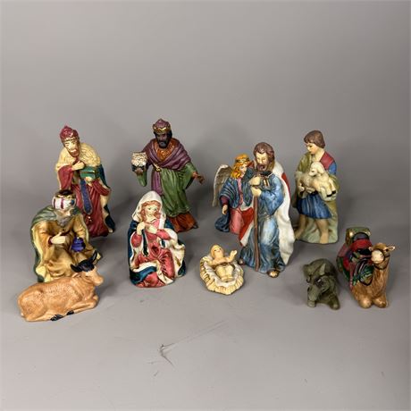 Ceramic Nativity Pieces