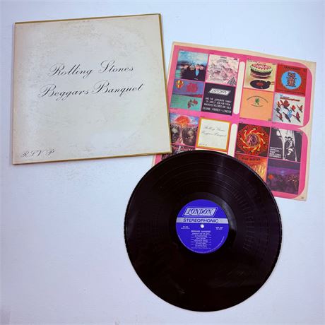 Rolling Stones Beggars Banquet Vinyl Record
