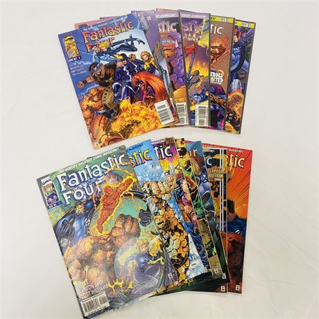 Fantastic Four #1 thru 13 Comics