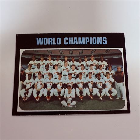1971 Topps Baseball #1