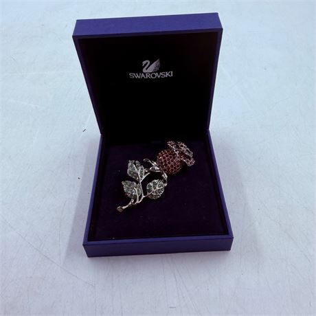 Swarovski Crystal Brooch