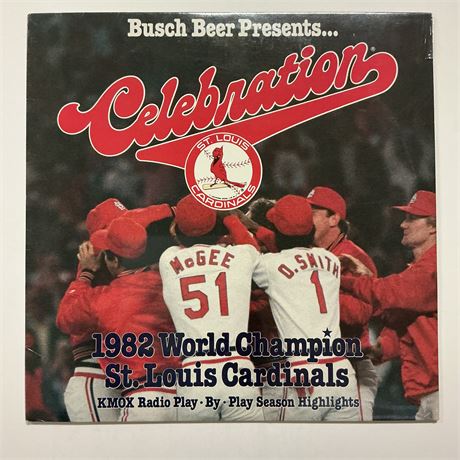 1982 St Louis Cardinals Sealed Vinyl Record