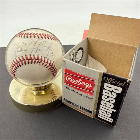 Andre Thornton Signed Baseball