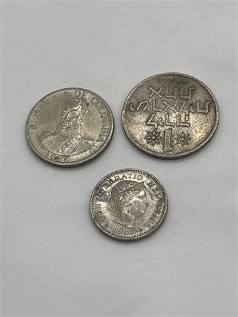 Misc foreign coin lot