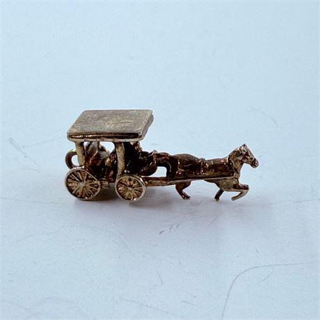 3.1g Sterling Carriage Pendant / Charm