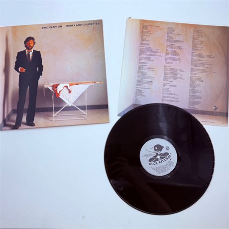 Eric Clapton Money And Cigarettes Vinyl Record