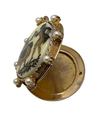 Vintage cameo locket