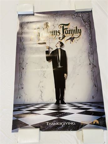 The Addams Family Original 27x40 Movie Poster - ROLLED