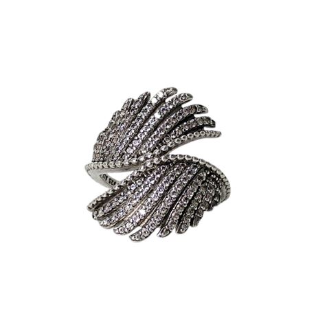 PANDORA 925 MAJESTIC FEATHERS Ring 4.4gr