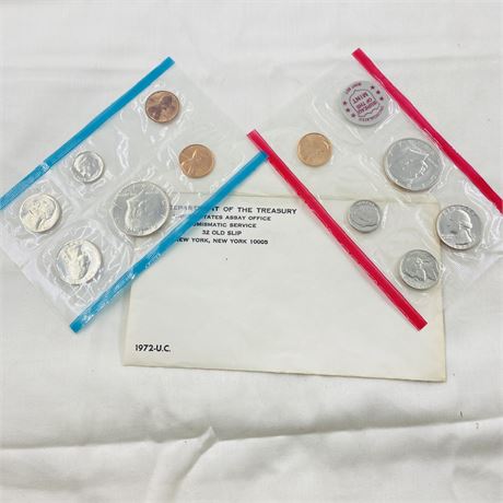1972 P+D Mint Set
