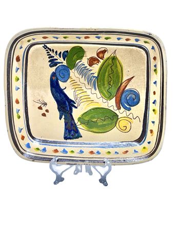 Vtg Tlaguepaque Mexican Handpainted Bowl