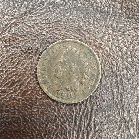 1901 Indian Head Penny