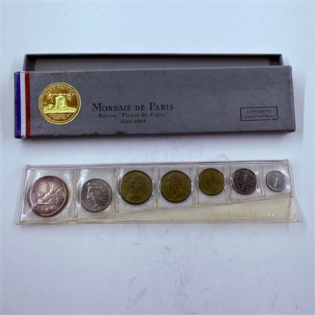 1964 Paris Mint Set
